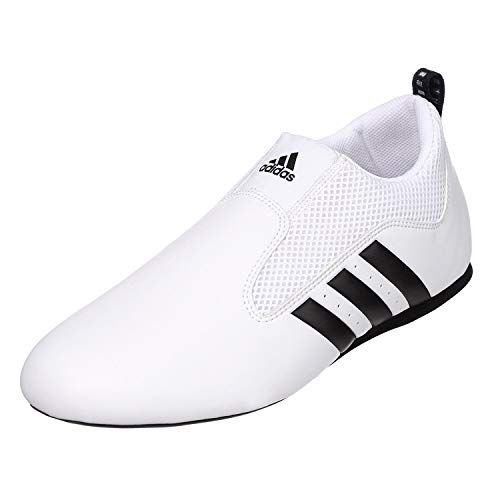 Adidas Contestant Pro Ultralight Martial Arts Kung Fu Taekwondo Indoor Mat Training Shoes - White Black