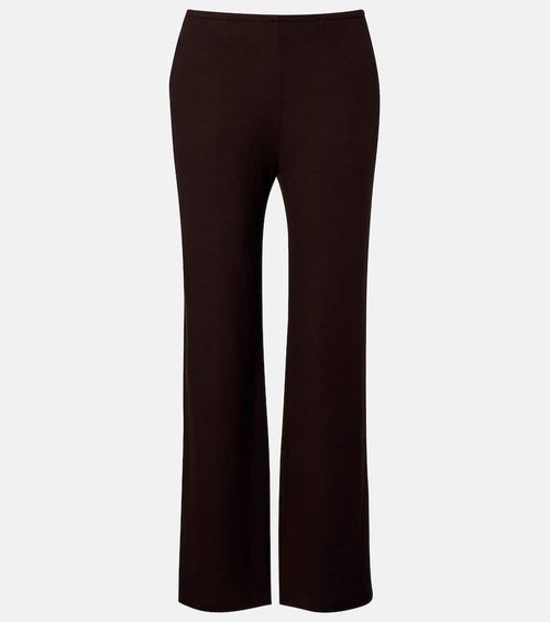 Lauren jersey wide-leg pants