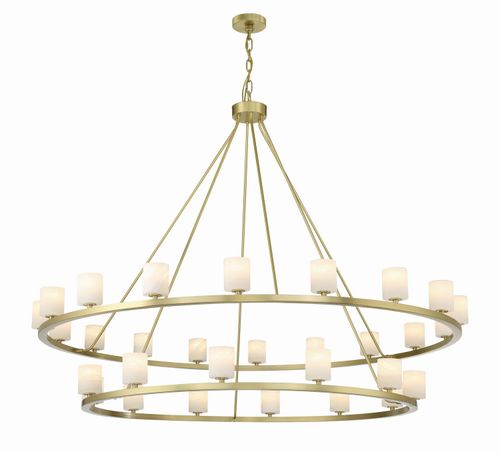 Soft Brass LED Chandelier from the Aragon Collection