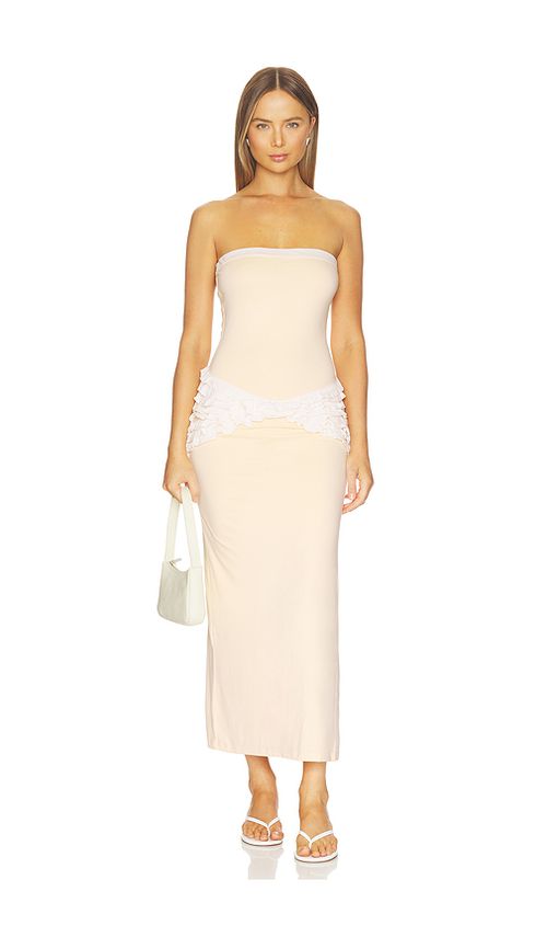 Amelie Teje Elsa Dress in Yellow. XS. Also in S
