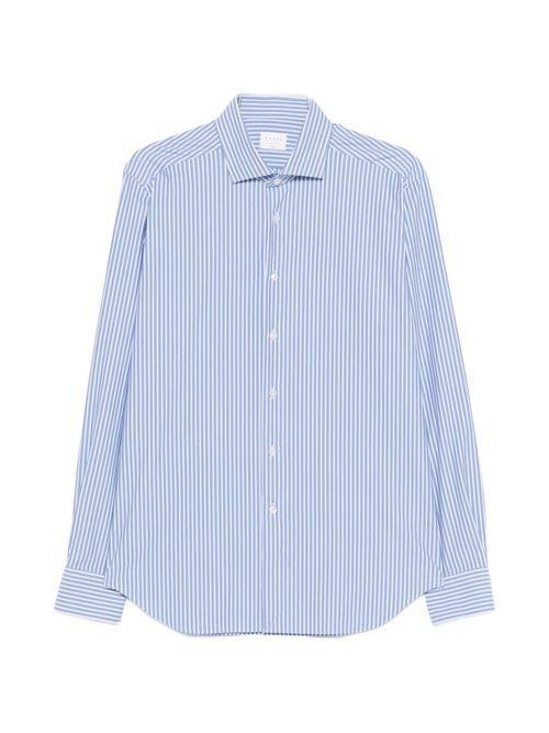 Blue Regular Fit Cotton Shirt