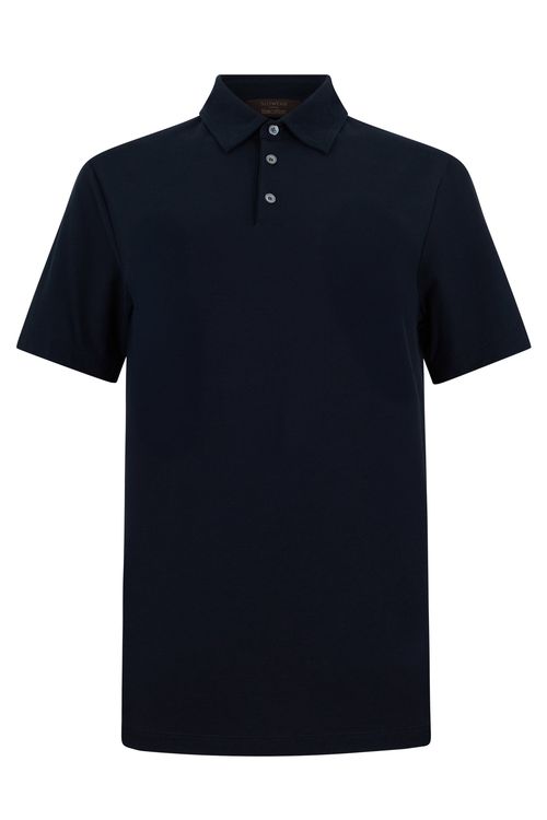 Short-Sleeve Cotton Polo for Men