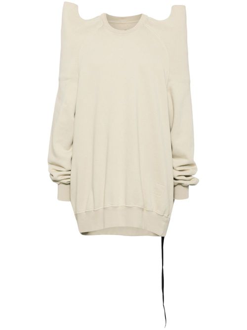 Tecsweat cotton sweatshirt - White