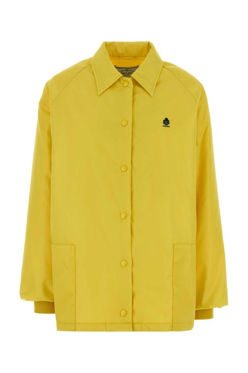 Yellow Re-nylon Jacket
