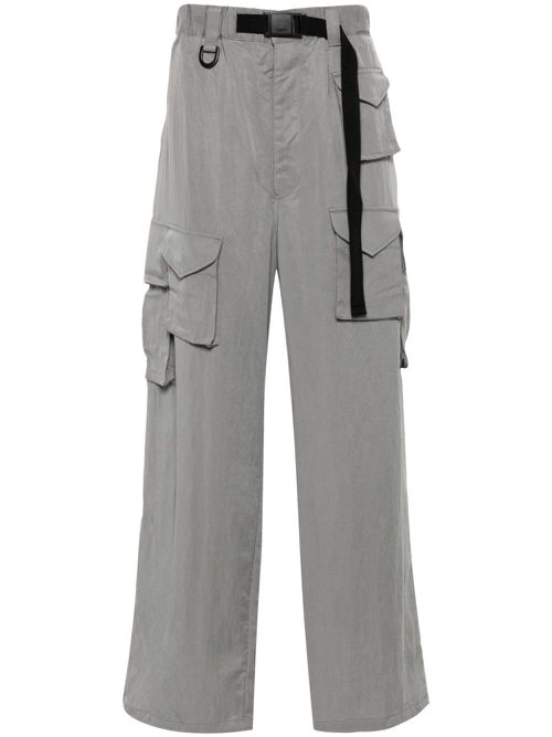 Twill cargo pants - Grey