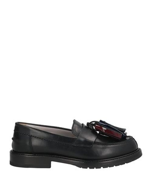 Pollini Woman Loafers Black Size 5 Leather