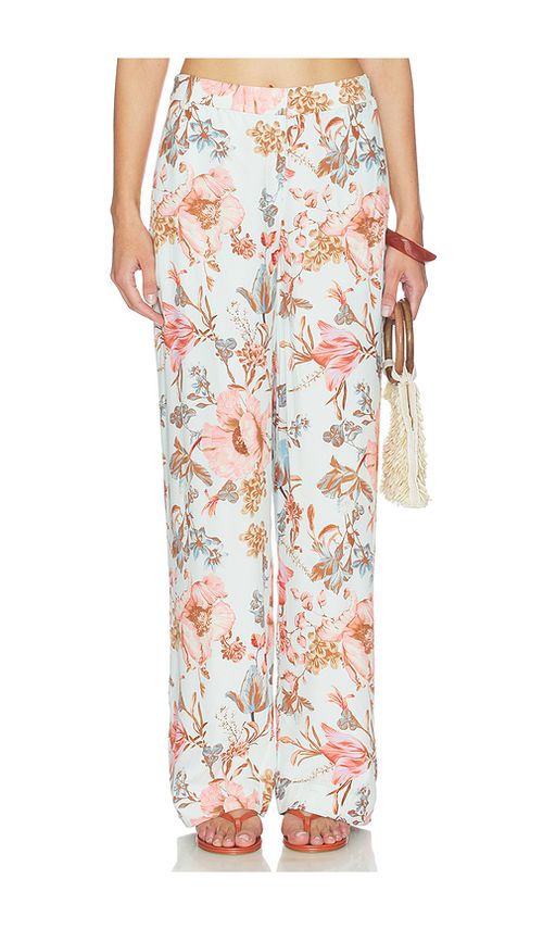 HEMANT AND NANDITA Straight Pants in Blue. L. Also in M, S, XL, XS