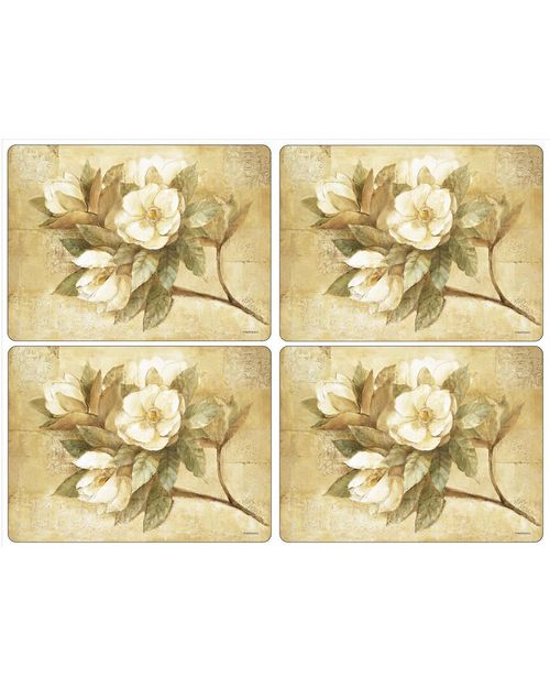 Pimpernel Sugar Magnolia Placemats Set of 4