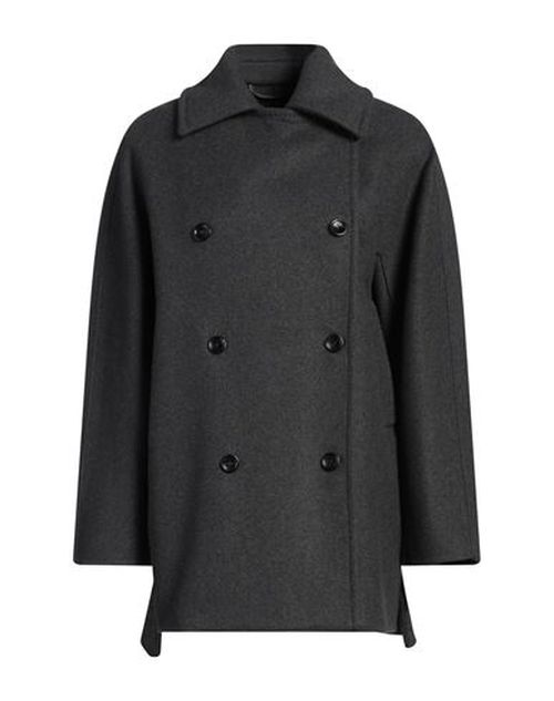 Woman Coat Lead Size 6 Virgin Wool, Cashmere