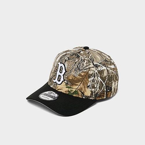 Boston Red Sox MLB Camo 9FORTY A-Frame Snapback Hat in Camo/Black
