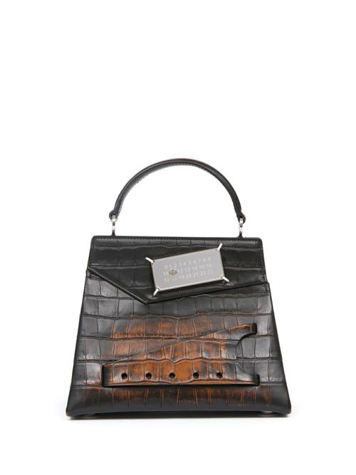 Small Snatched tote bag - Black