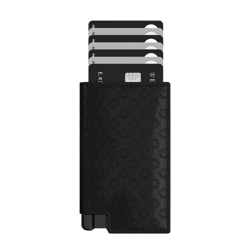 Men's Wallet - Smiley x Ekster Pro Premium Slim Men's Wallet Trackable Wallet Leather Smart Wallet RFID Blocking