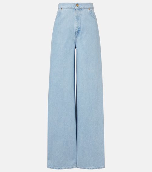 Affari high-rise wide-leg jeans