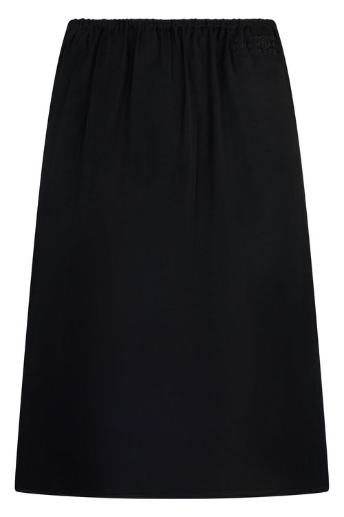 Satin Midi Skirt