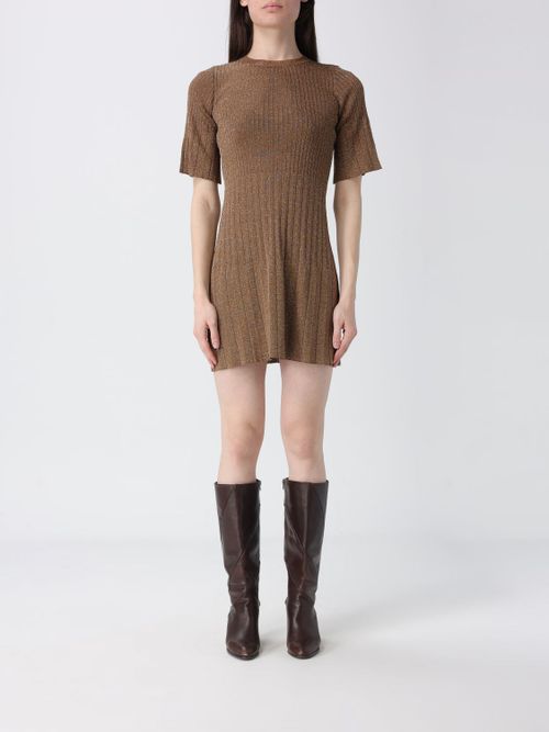 Dress Woman color Sand