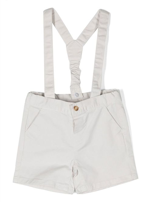 Niles suspender shorts - Neutrals