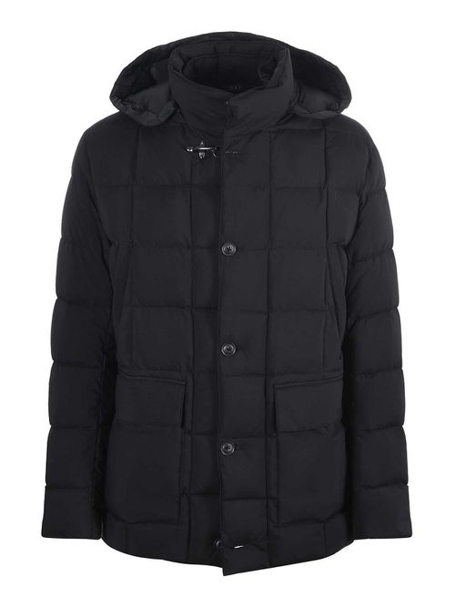 Quilted Nylon Down Jacket