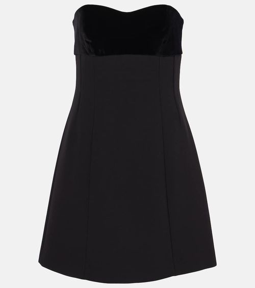 Trani off-shoulder cotton minidress