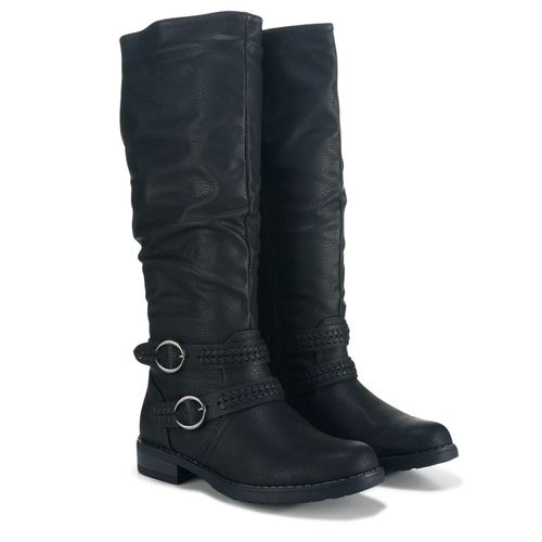 Women's Martin Knee High Boots (Black)