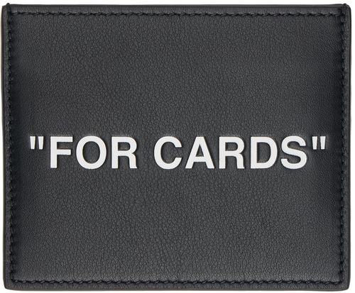 Black 'For Cards' Card Holder