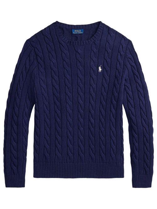 Cable-Knit Cotton Jumper