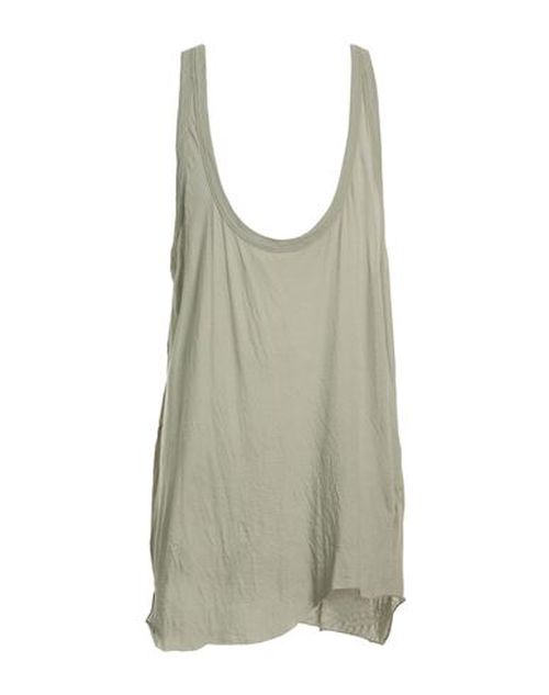 Man Tank top Sage green Size S Cotton