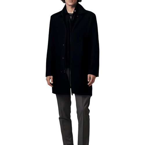 Mens Lined Wool Overcoat