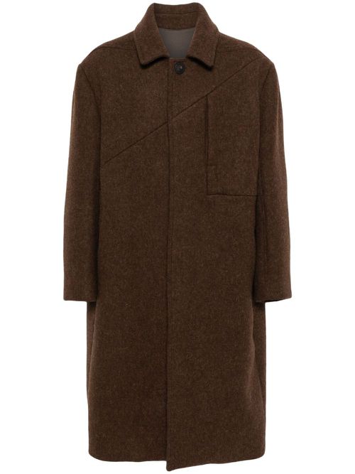 Jumbo Mac coat - Brown