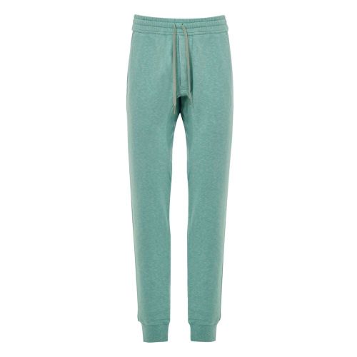 Cotton-Viscose Blend Joggers — Green
