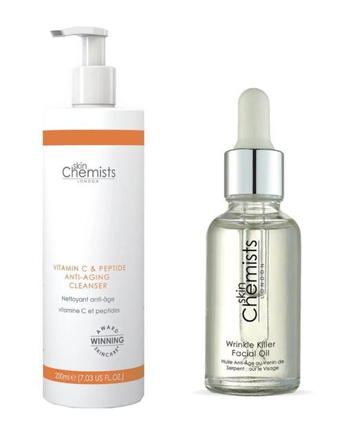 SkinChemists Unisex 8.04oz Vitamin C Cleanser & Wrinkle Killer Facial Oil