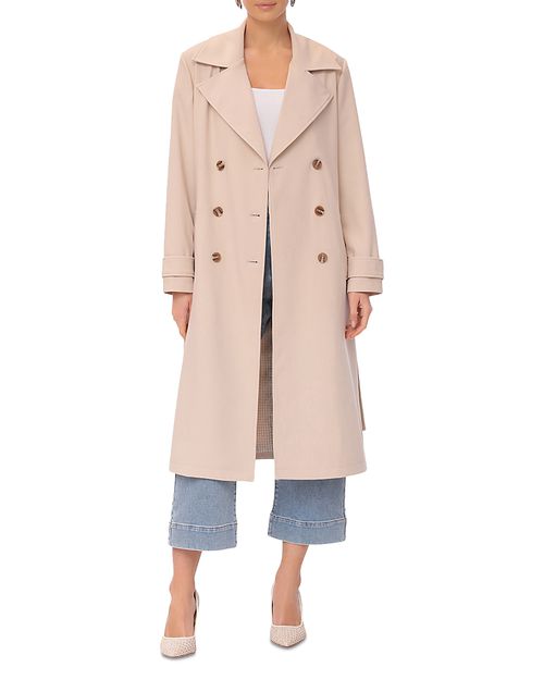 Double Breasted Relaxed Trench Coat
