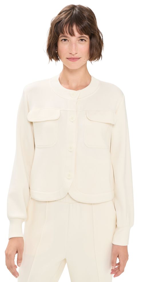 Hartwell Button Through Sweat Jacket Pristine