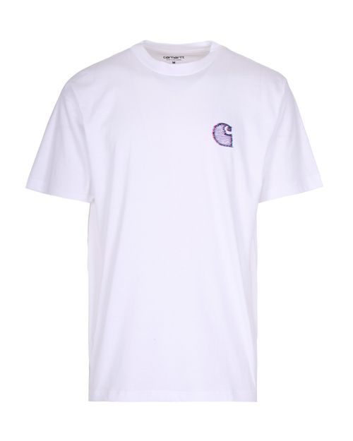 White Graphic Logo T-Shirt