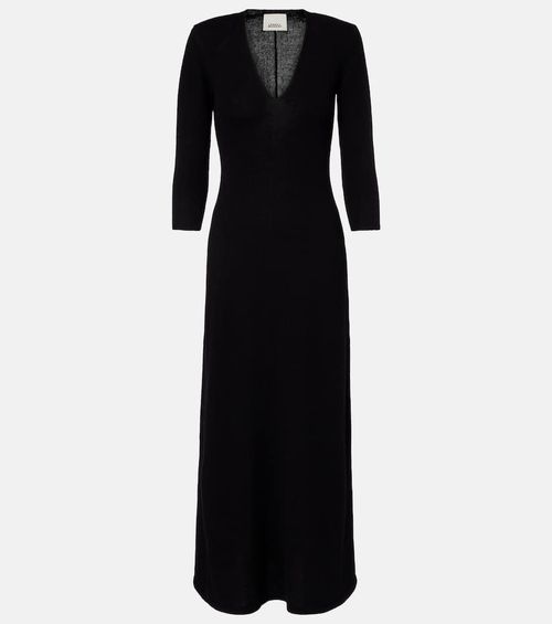 Salina wool-blend maxi dress