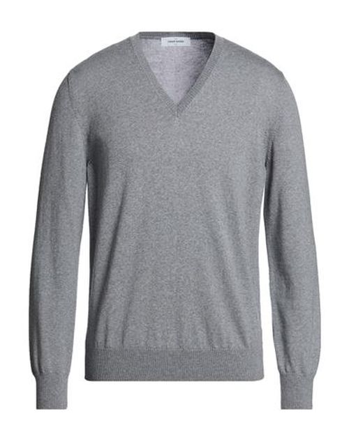 Man Sweater Grey Size 38 Virgin Wool