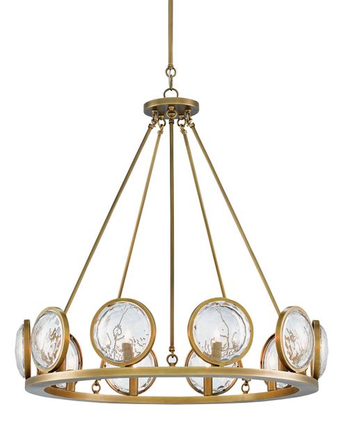 Antique Brass Chandelier from the Marjorie Skouras Collection