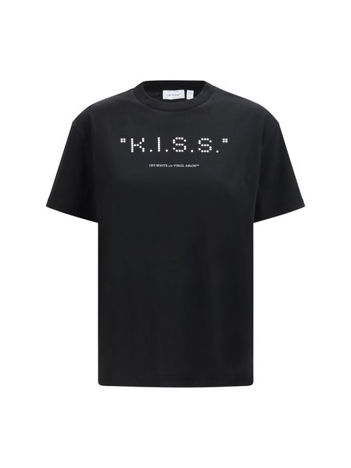Kiss Quote T-shirt — Black