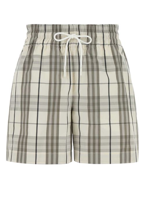 Trousers Bermuda Shorts — Beige
