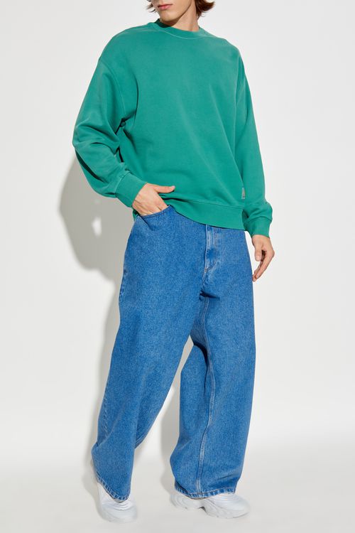 Long-sleeve Sweatshirt, Men's, Green