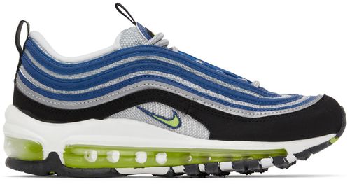 Blue & Yellow Air Max 97 Sneakers