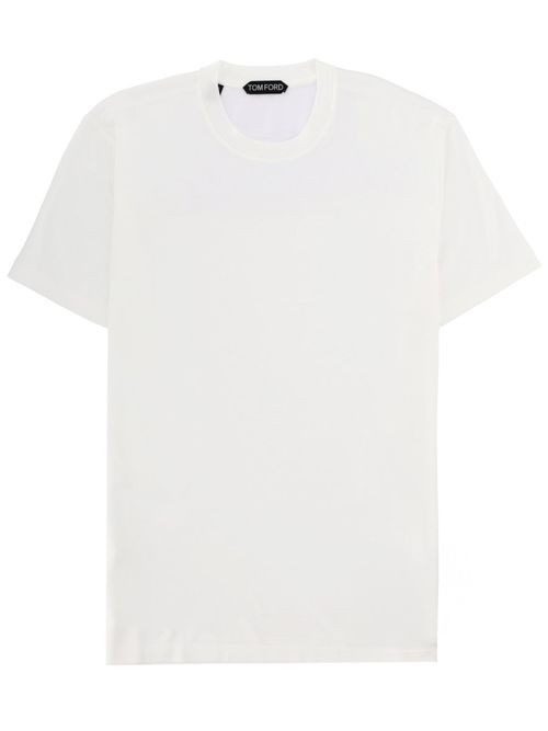 Lyocell Cotton Crew Neck T-Shirt