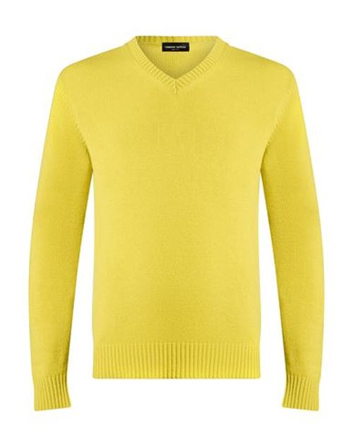 Man Sweater Lime green Size 36 Merino Wool, Cashmere