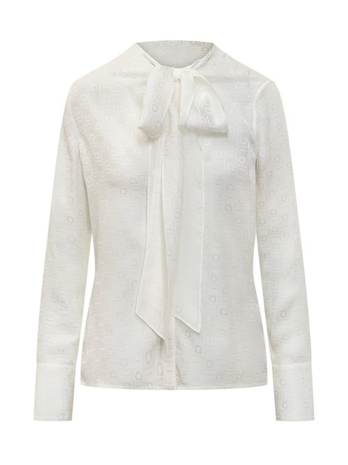 Silk Shirt With Logo