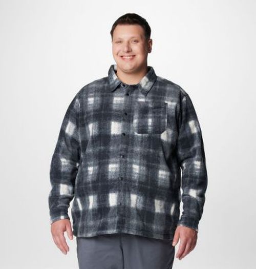 Men's Steens Mountain  Printed Fleece Shirt Jacket II - Big-