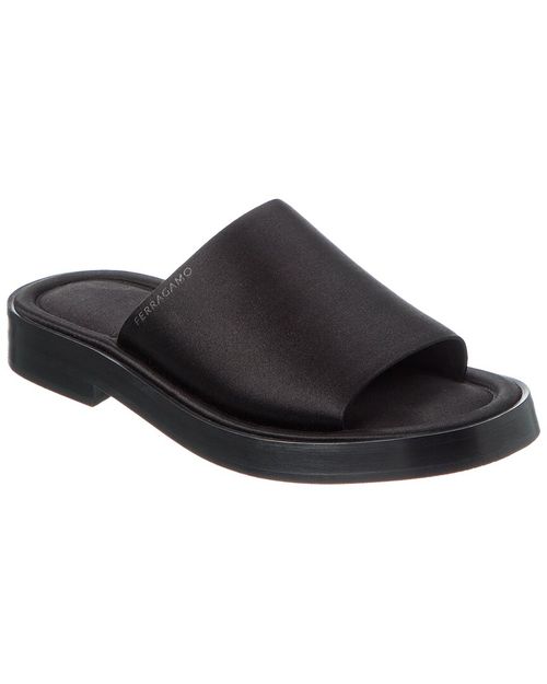 Ferragamo Giunone Satin Sandal