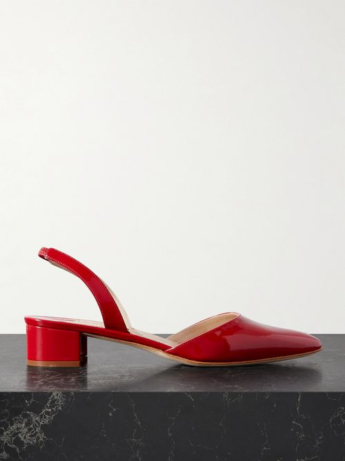 Aspro 30 Patent-leather Pumps - Red
