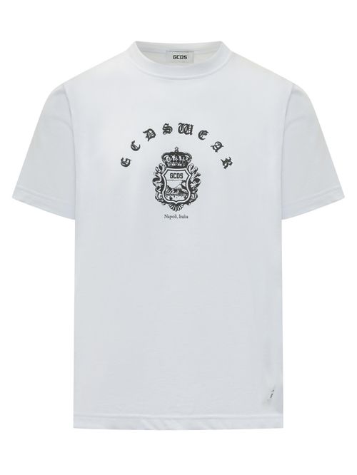 White Graphic Crew Neck T-Shirt
