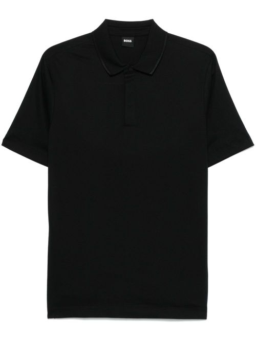 Short-sleeves polo shirt - Black