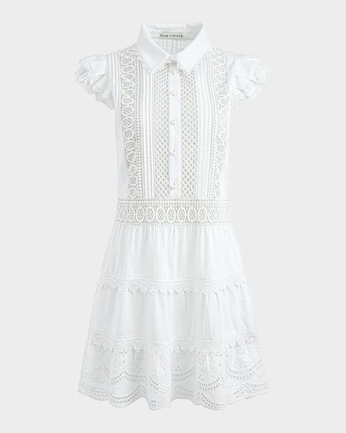 Meeko Cotton Mini Shirtdress