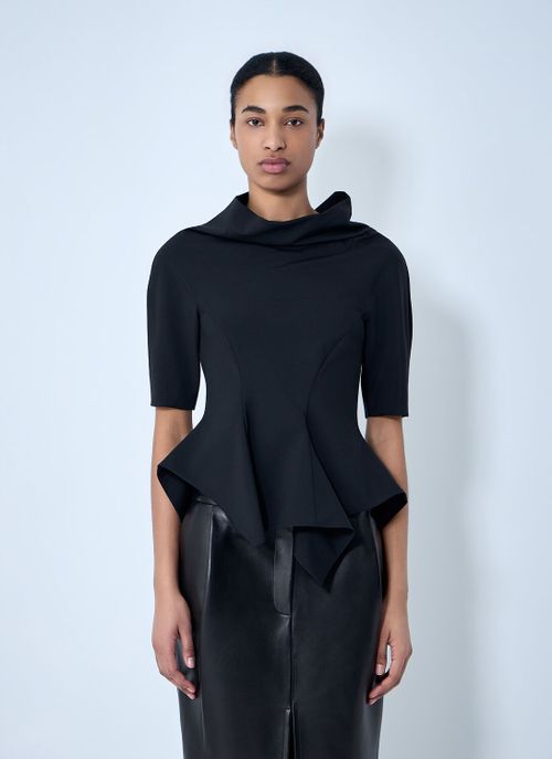 Pippa Top - Woman T-shirts Black Us